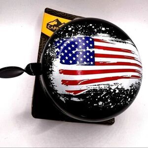 Capstone Flag Bell American Flag Design‎ Classic Bell Sound Oversized Bell